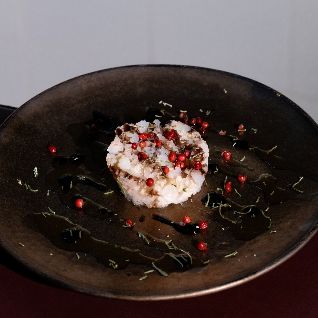 pink shrimp tartare AMMARU